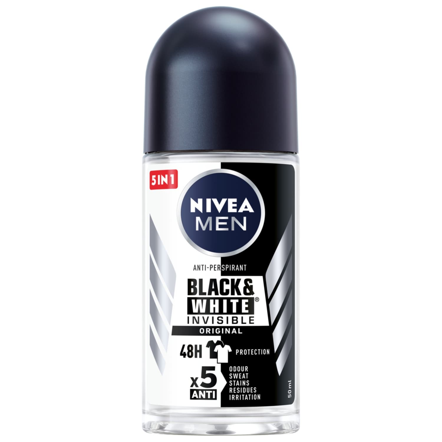 MEN Antyperspirant w Kulce Black&White Invisible Original