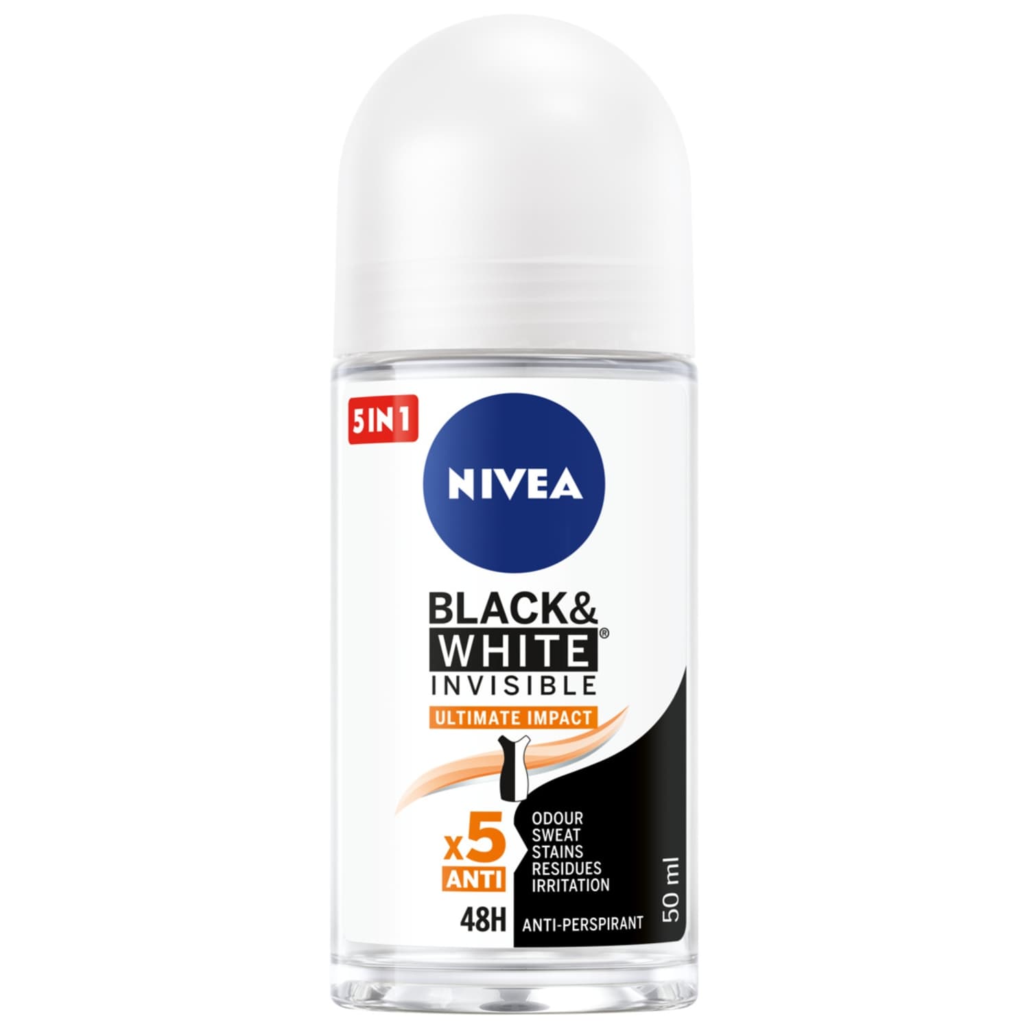 Black&White Invisible Ultimate Impact Antyperspirant Roll ON