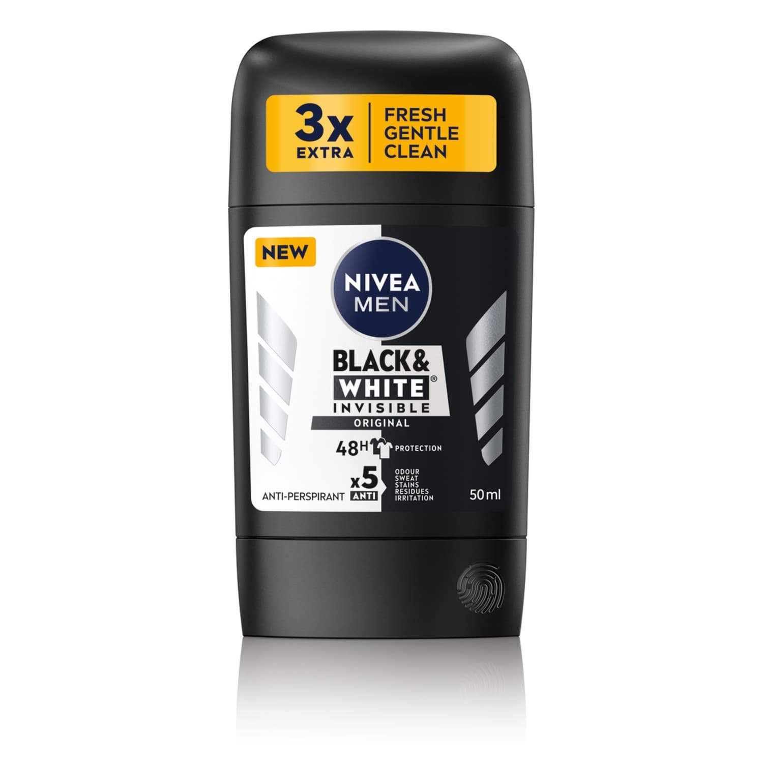 MEN Black & White Original Antyperspirant w sztyfcie
