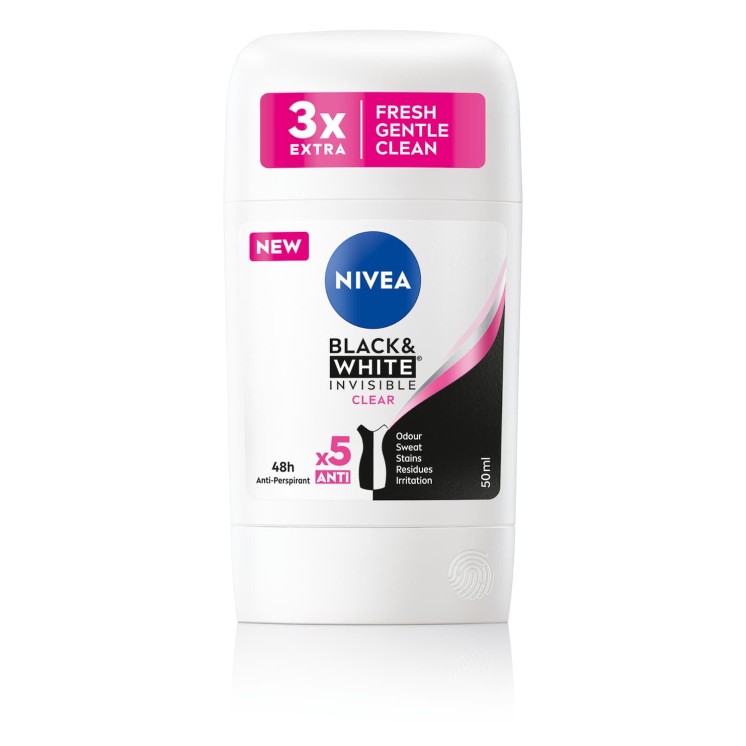Black & White Clear Antyperspirant w sztyfcie