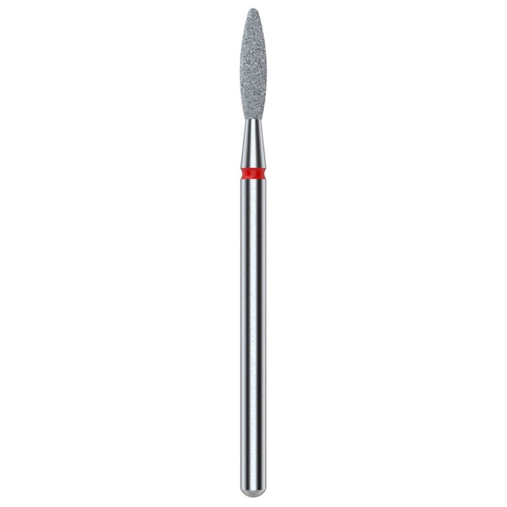 EXPERT średnica 2,3 mm / część robocza 10 mm frez diamentowy płomyk czerwony