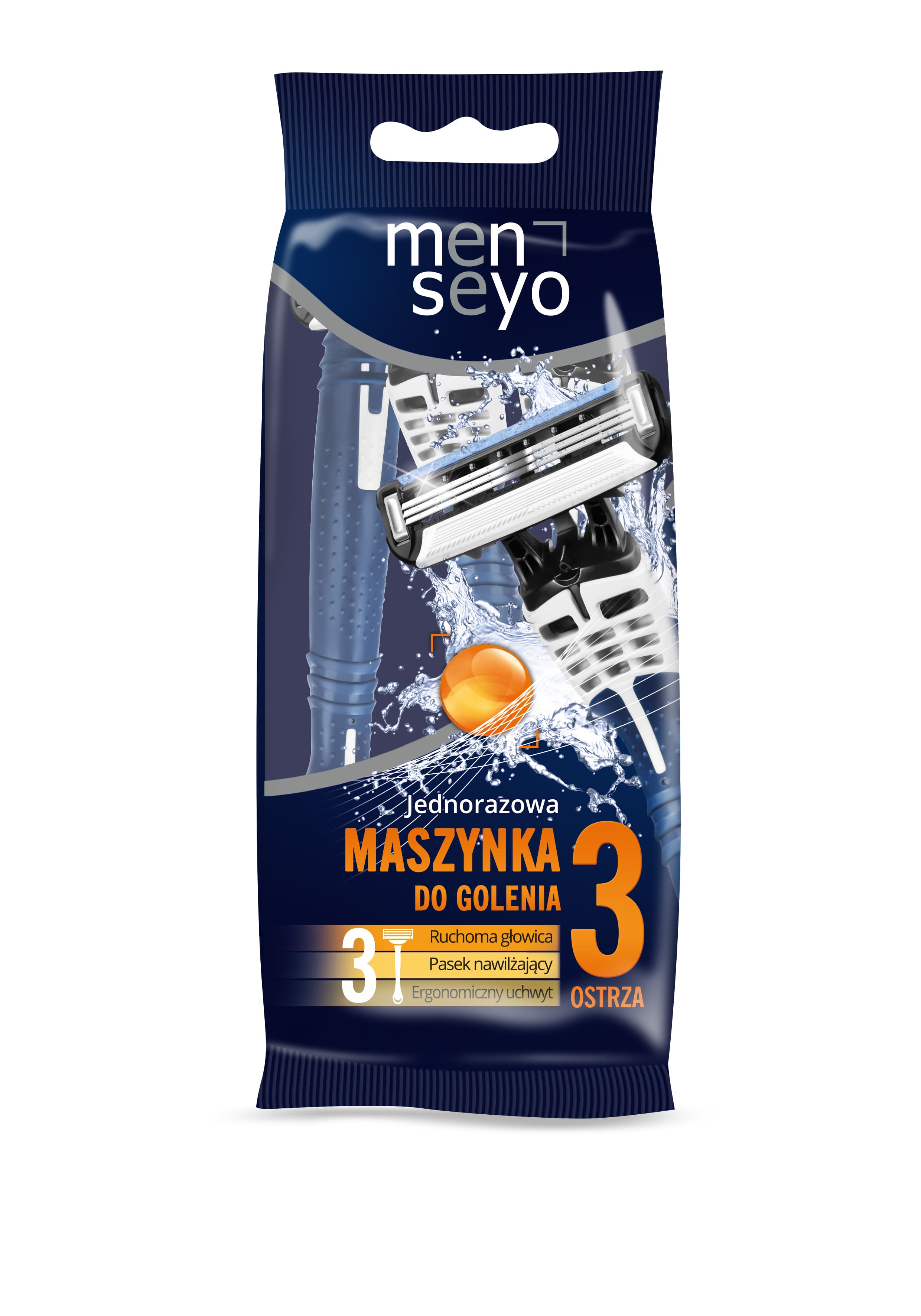 MEN JEDNORAZOWE MASZYNKI 3 OS/