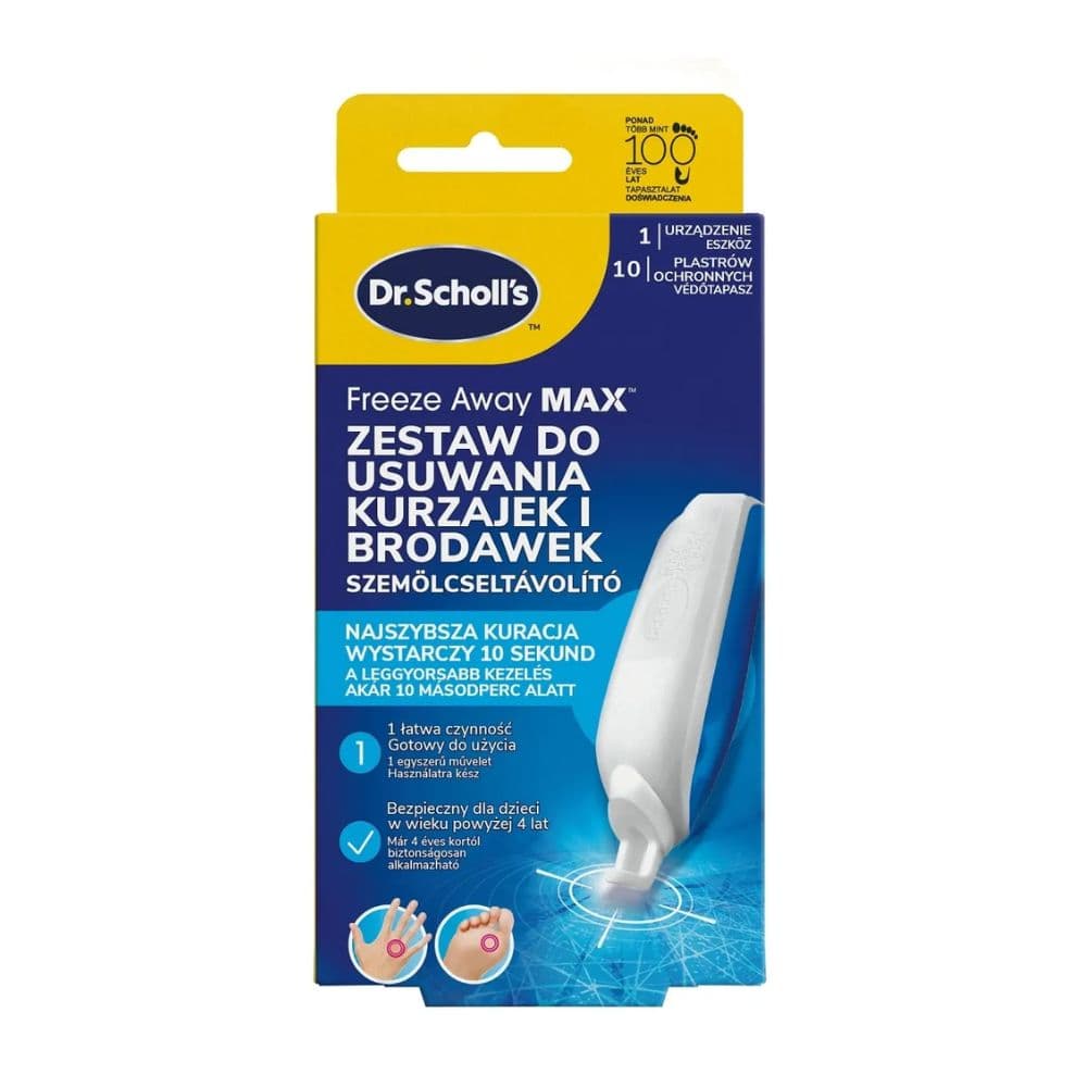 Freeze Away Max Zestaw do usuwania kurzajek i brodawek