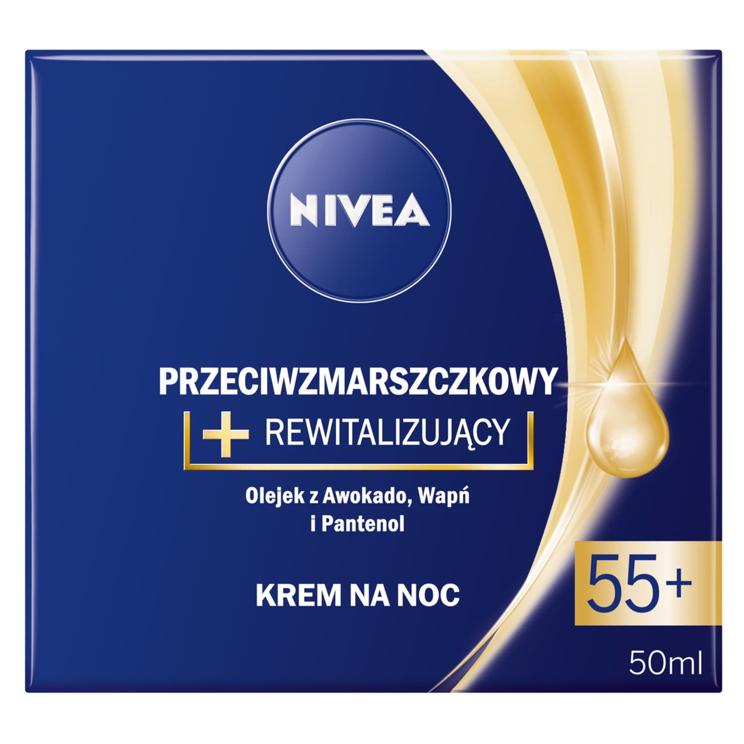 Przeciwzmarszczkowy + Rewitalizujący krem na noc 55+