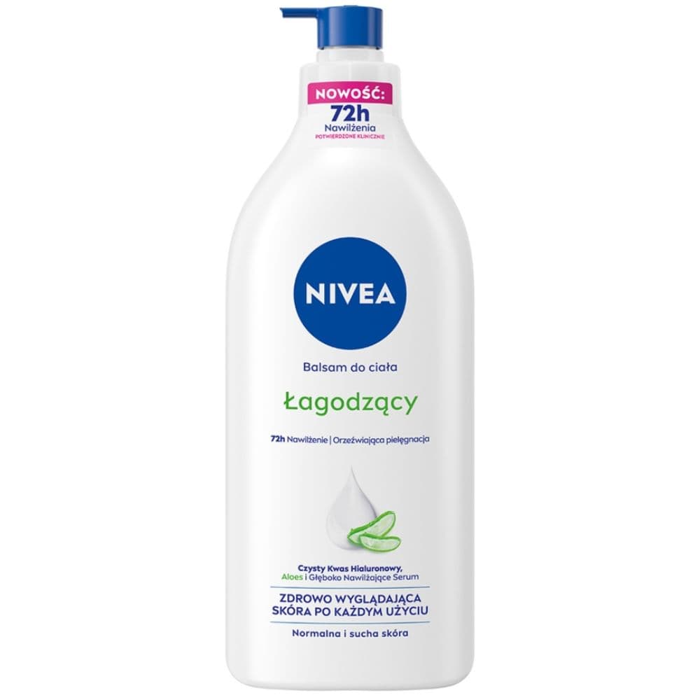 Łagodzący Balsam do ciała Nawilżająca Moc Serum z Aloesem