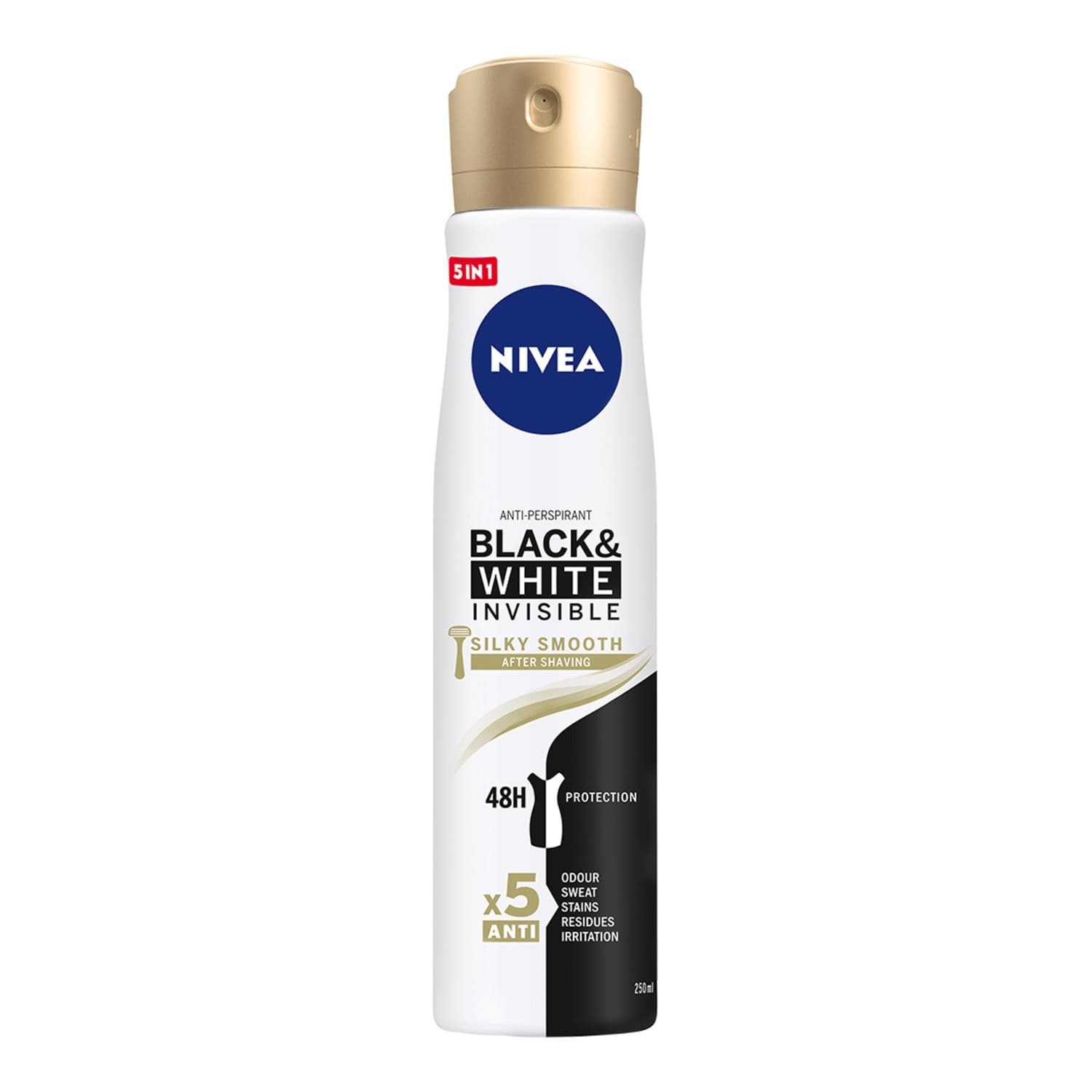 Black&White Invisible Silky Smooth Antyperspirant Spray