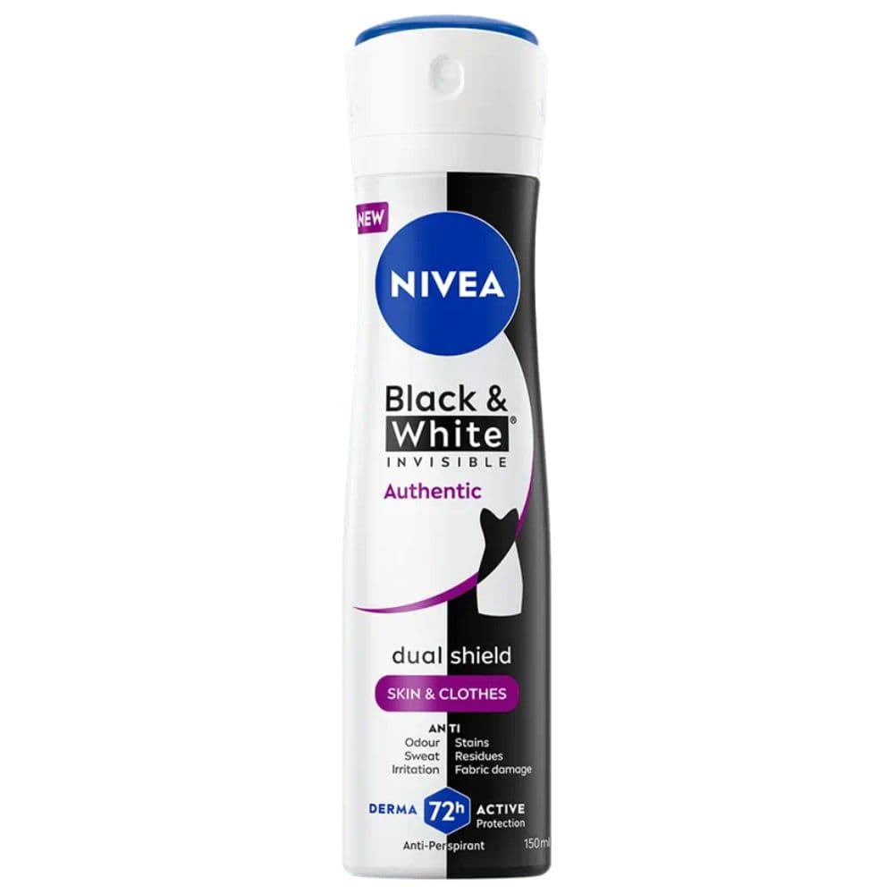 Black&White Invisible Authentic antyperspirant
