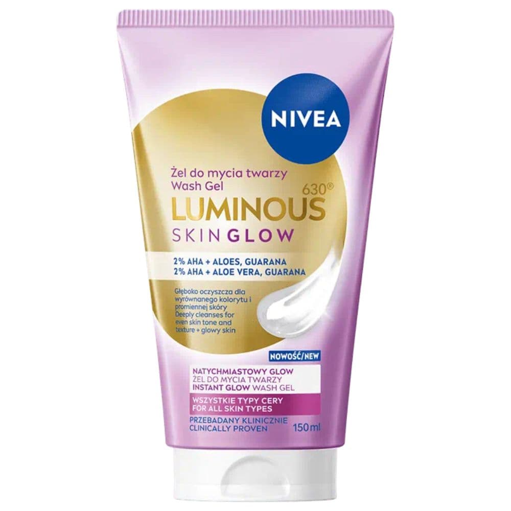 Luminous Skin Glow żel do mycia twarzy z aloesem i guaraną