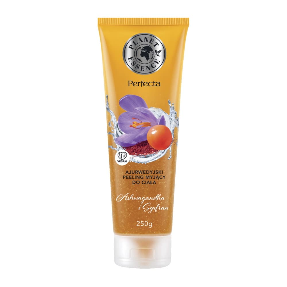 PLANET ajurwedyjski peeling ashwaganda-szafran