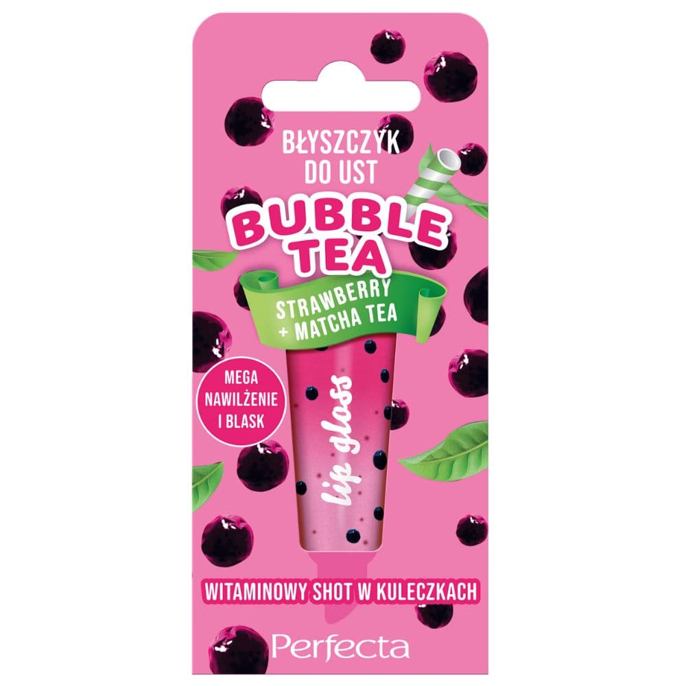 błyszczyk BUBBLE TEA STRAWBERRY
