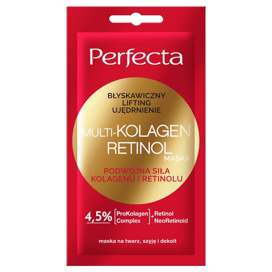 maseczka liftingująca i ujędrniająca Muli-Kolagen Retinol