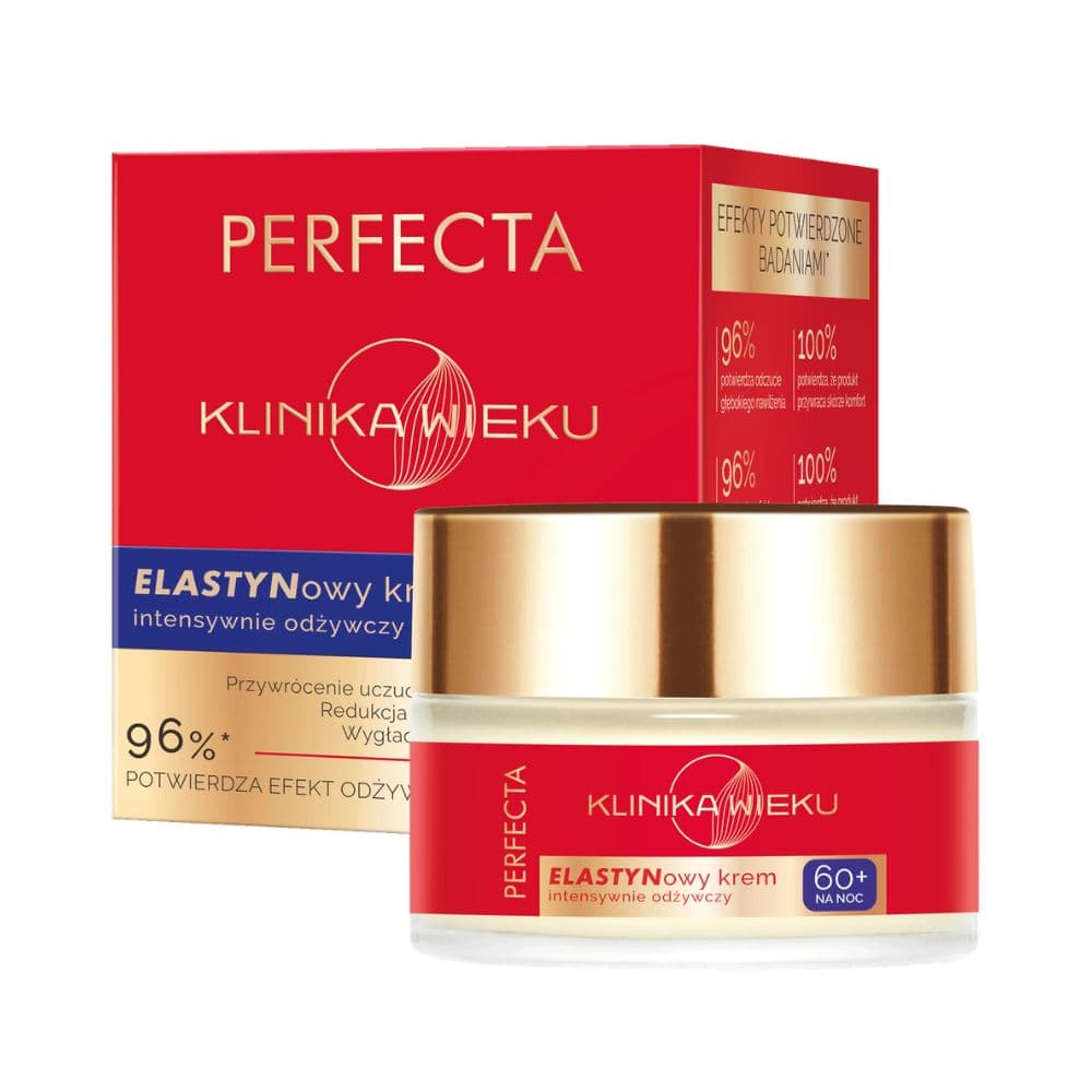 Klinika Wieku Elastynowy Krem odżywczy na noc 60+