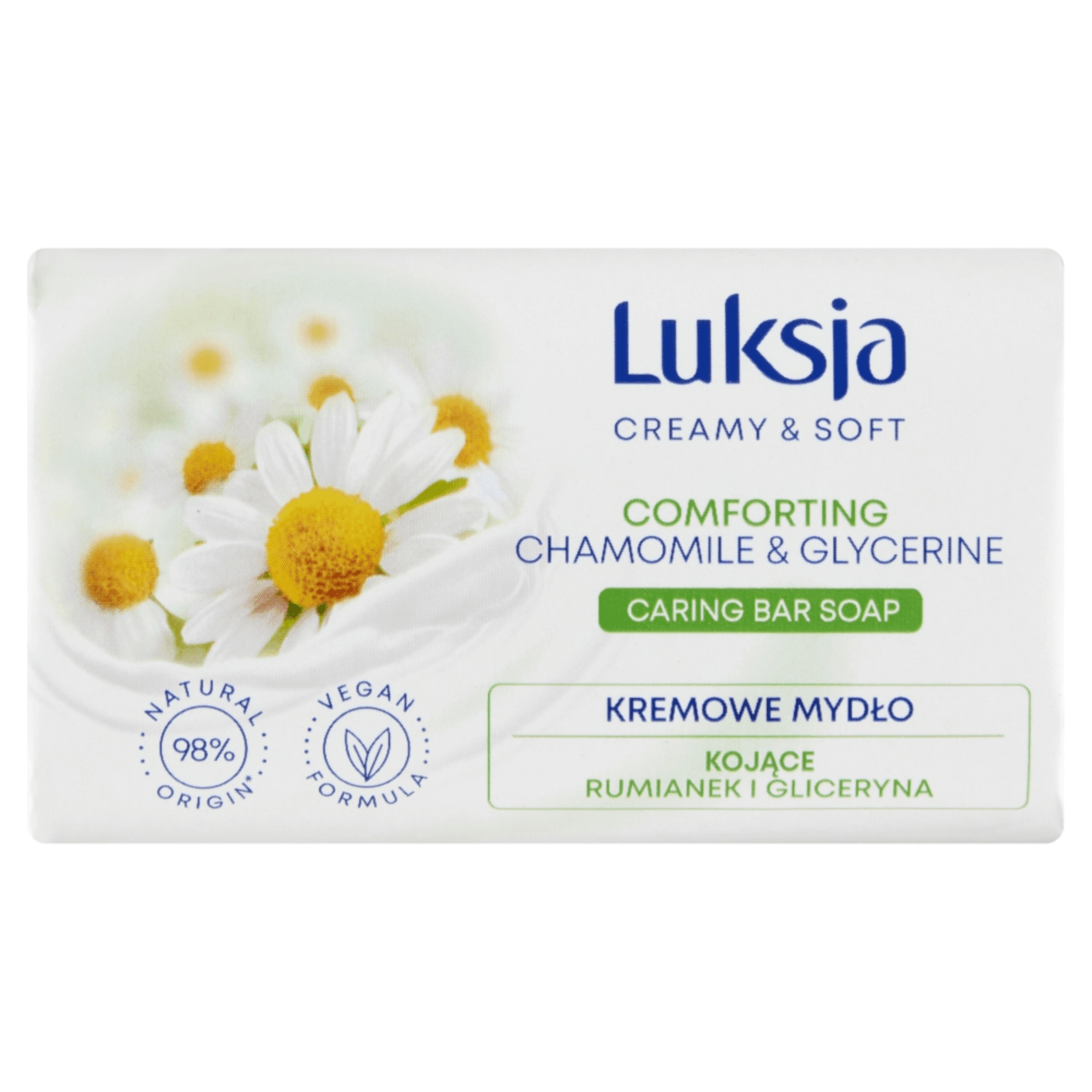 Creamy & Soft Kremowe mydło kojące rumianek i gliceryna
