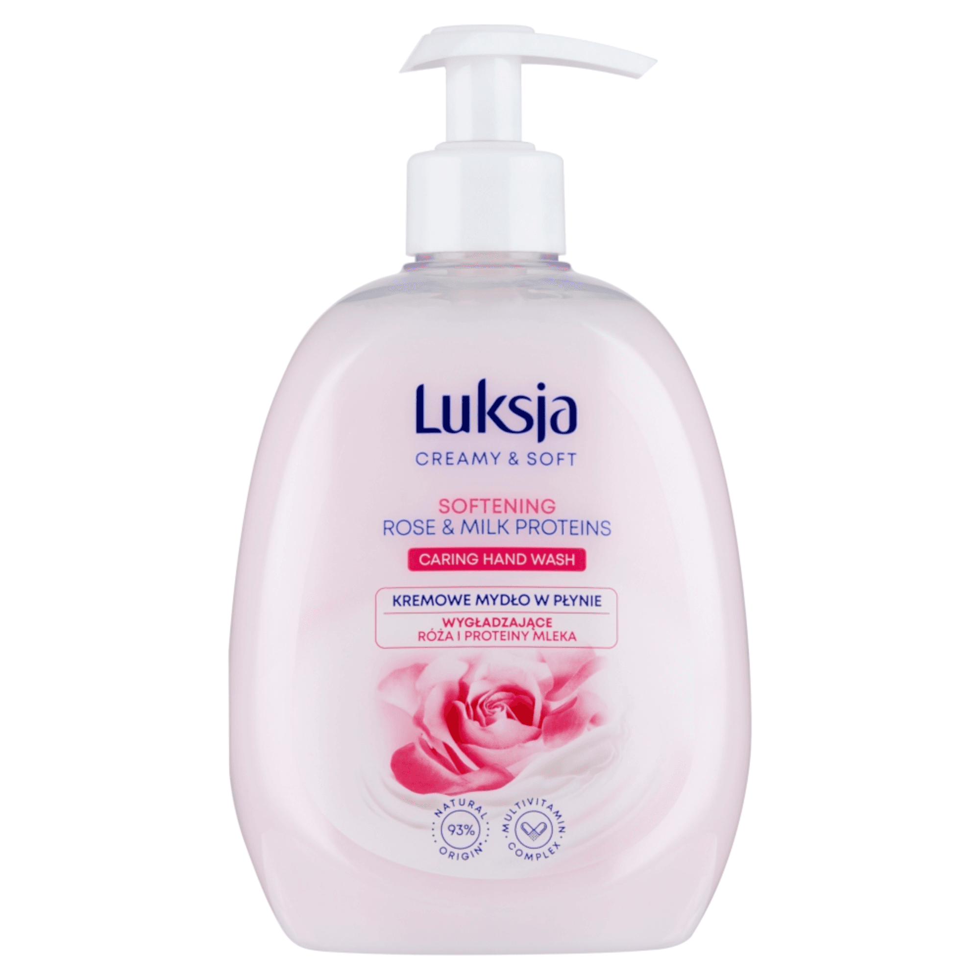 mydło w płynie róża/proteiny mleka