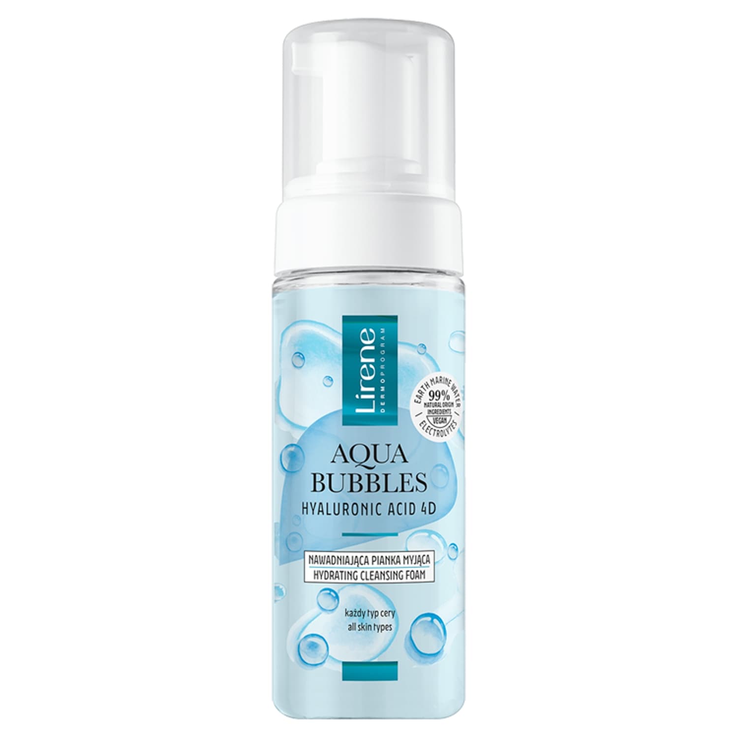 Aqua Bubbles Nawadniająca pianka myjąca