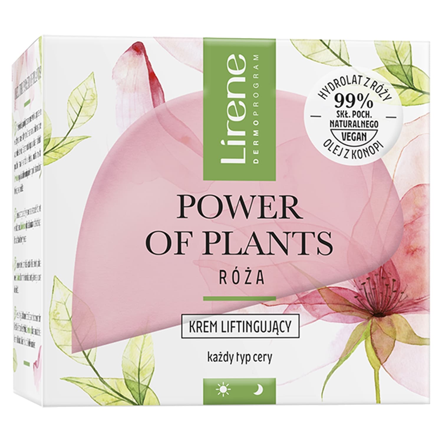 krem do twarzy liftingujący Power of Plants Rose