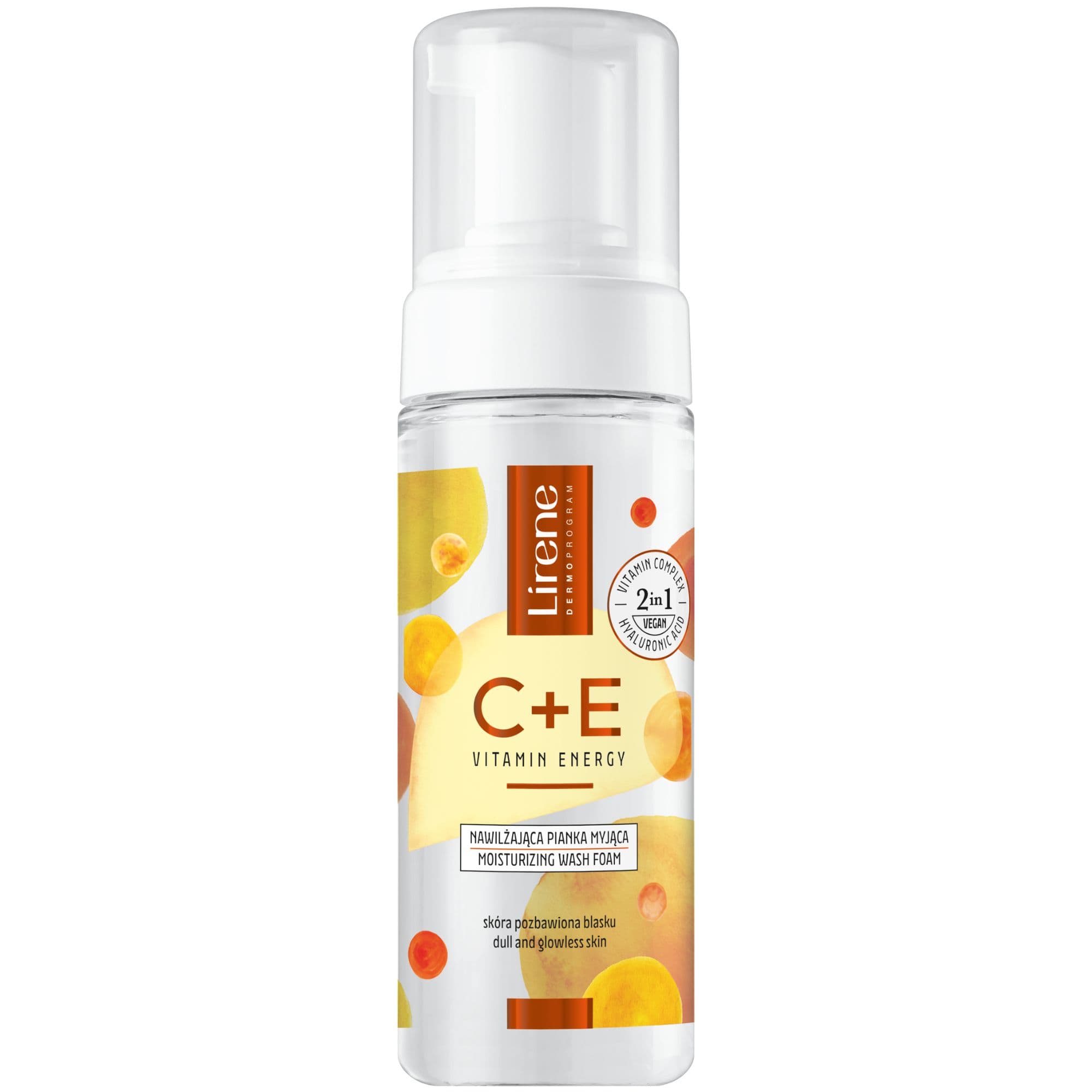 C+E Vitamin Energy Nawilżająca pianka myjąca do twarzy