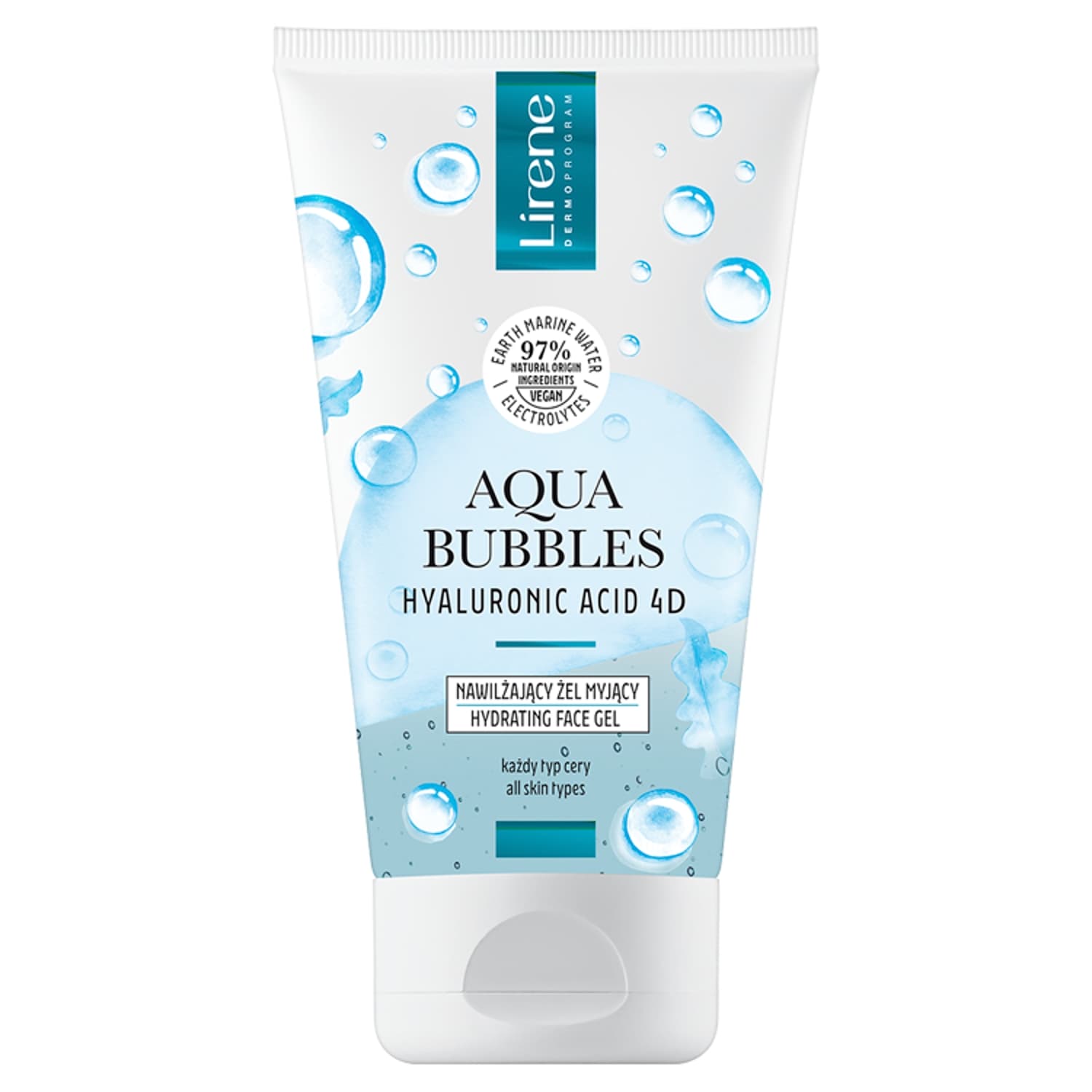 Aqua Bubbles Nawilżający żel myjący