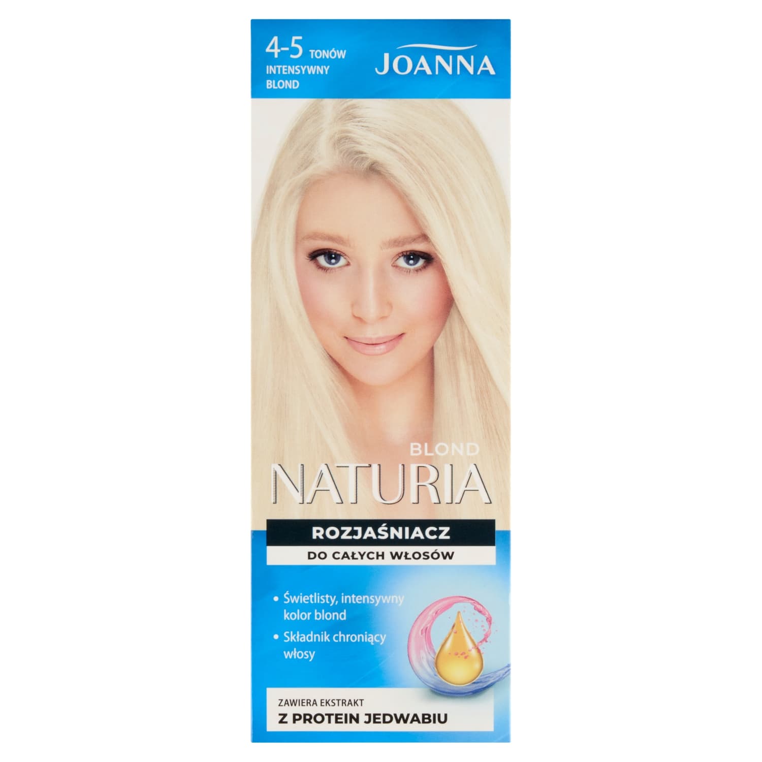 Naturia blond Rozjaśniacz do całych włosów 4-5 tonów
