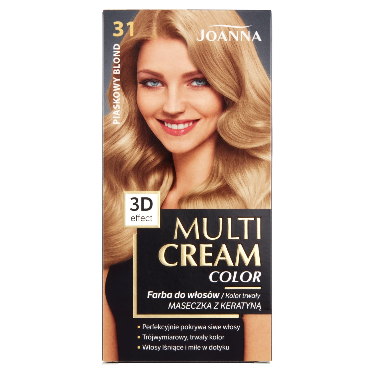 Multi Cream Color Farba do włosów piaskowy blond 31