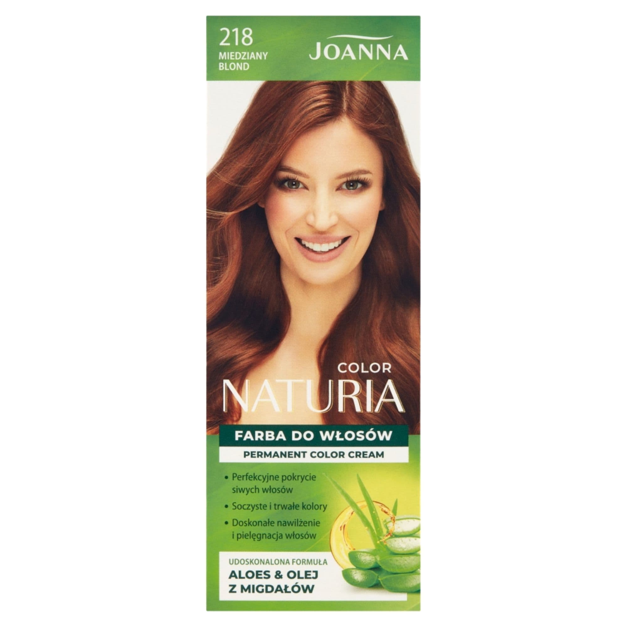 Naturia Color farba do włosów Miedziany Blond (218)
