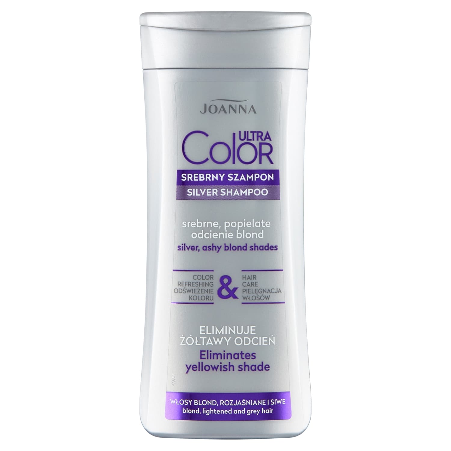 Ultra Color Srebrny szampon srebrne popielate odcienie blond