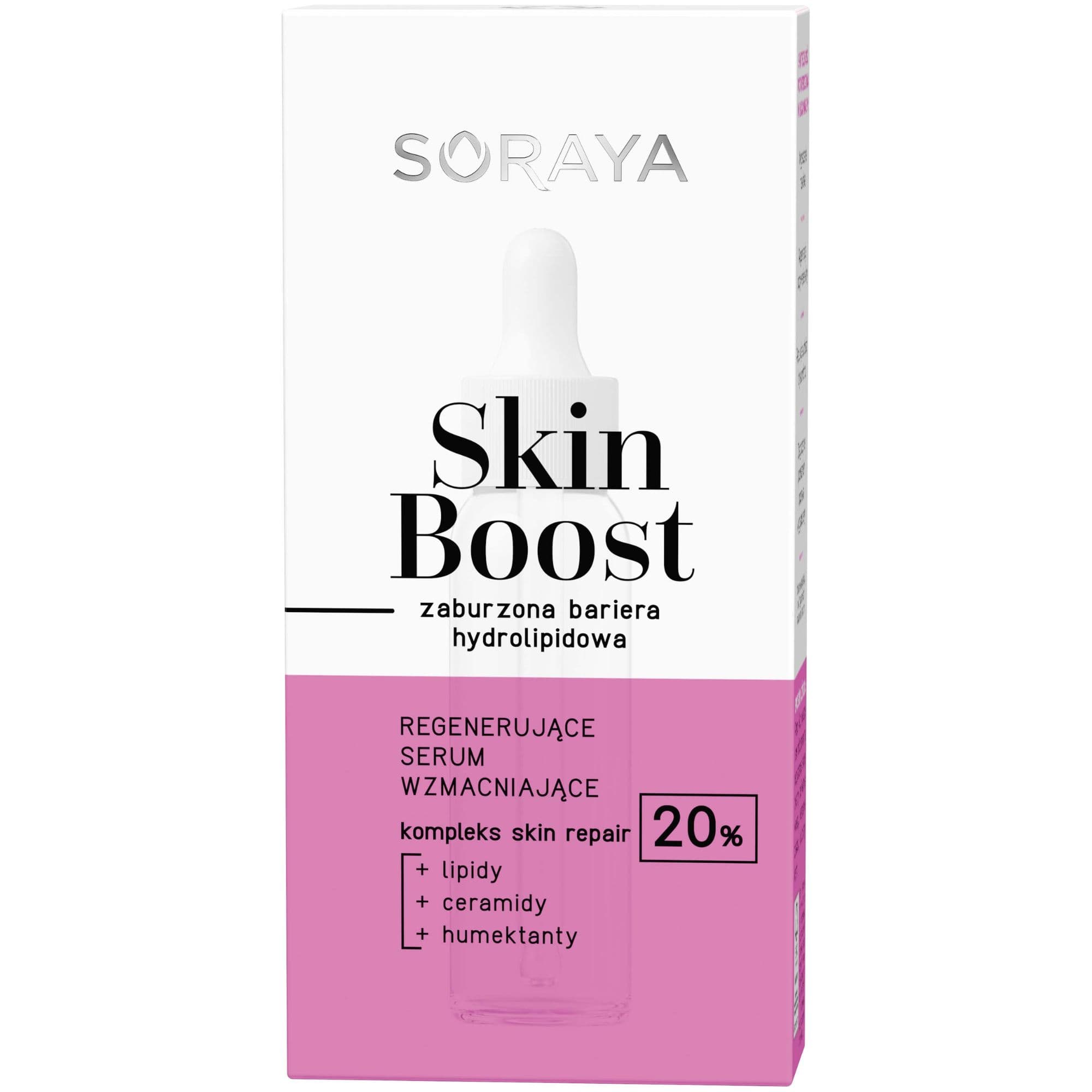 Skin Boost serum regenerująco-wzmacniające barierę hydrolipidową