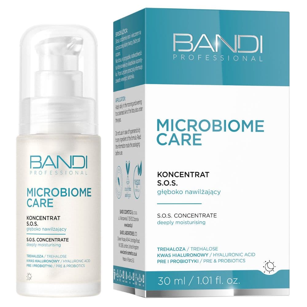 Microbiome care Koncentrat S.O.S głęboko nawilżający