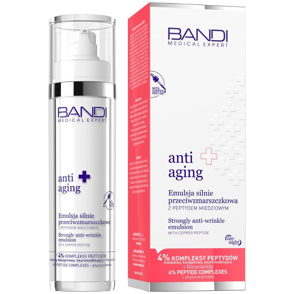 Medical Expert anti aging Emulsja silnie przeciwzmarszkowa z peptydem miedziowym