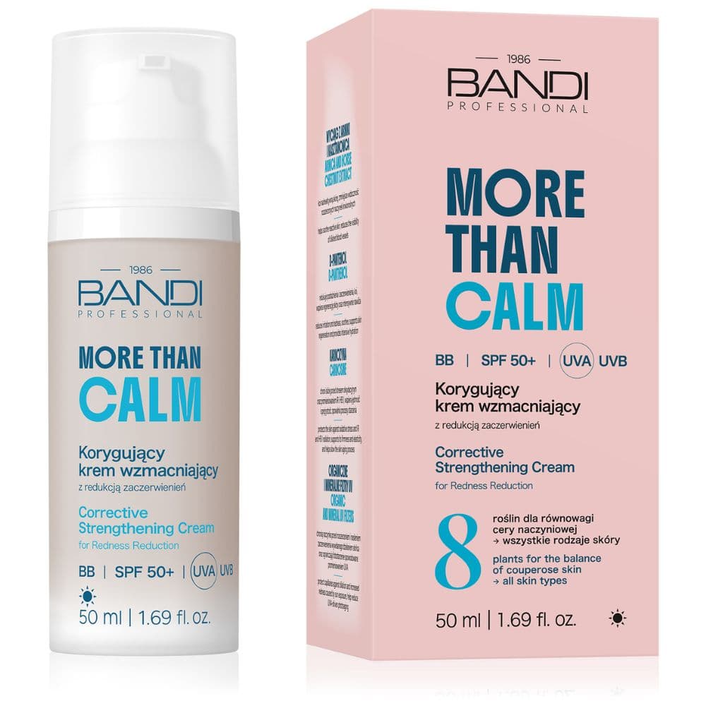 More than Calm Korygujący krem wzmacniający BB z redukcją zaczerwienień SPF 50+