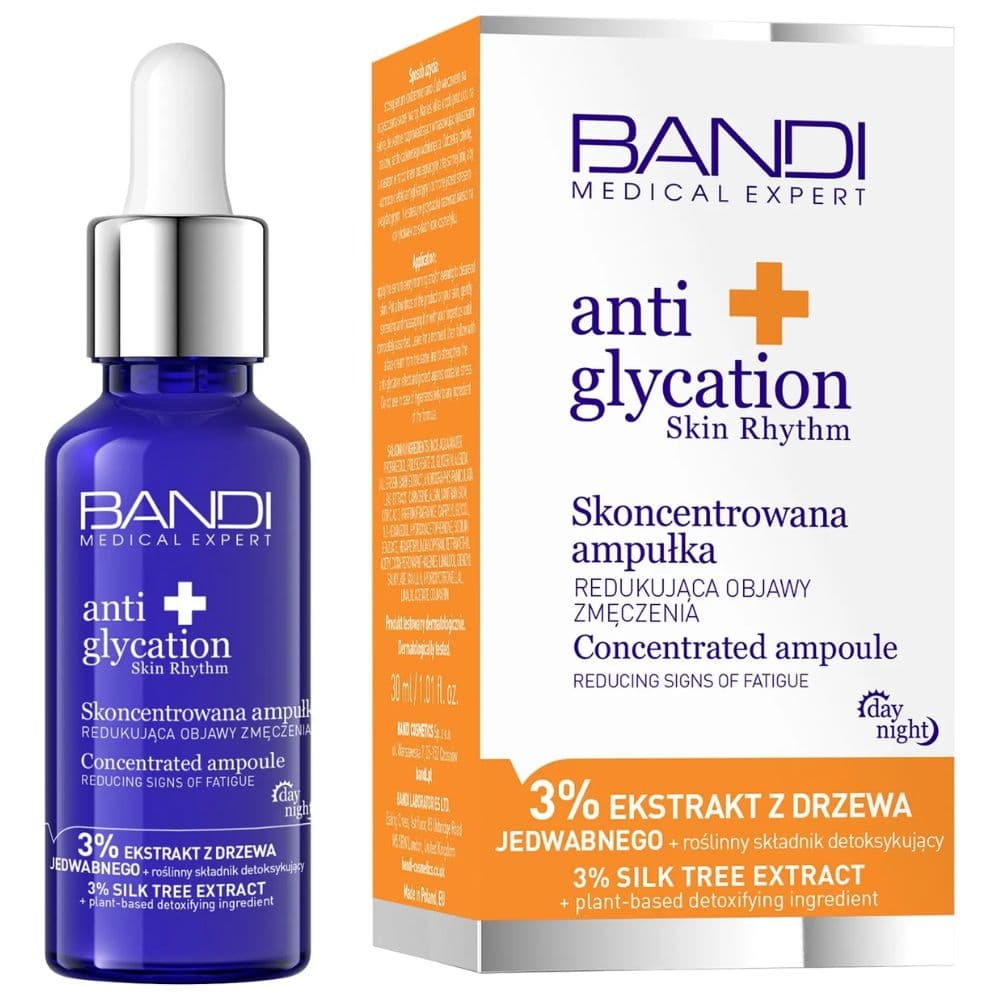 Medical Expert anti glycation skin rhythm Skoncentrowana ampułka redukująca oznaki zmęczenia