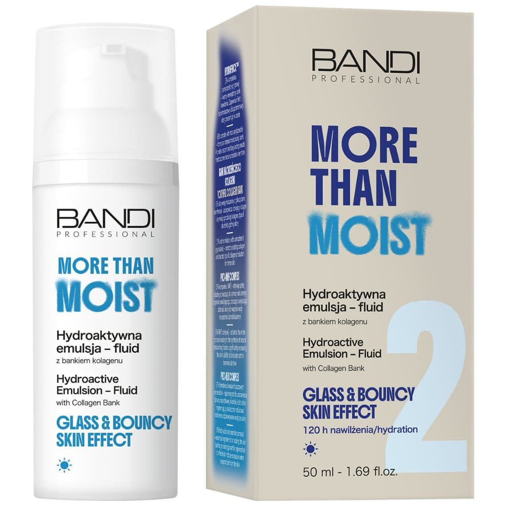 More than moist Hydroaktywna emulsja-fluid z bankiem kolagenu