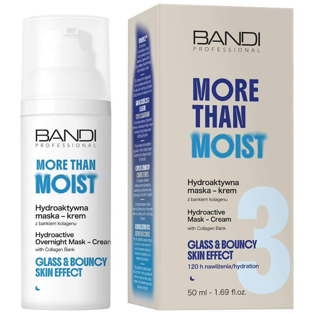 More than moist Hydroaktywna maska-krem z bankiem kolagenu