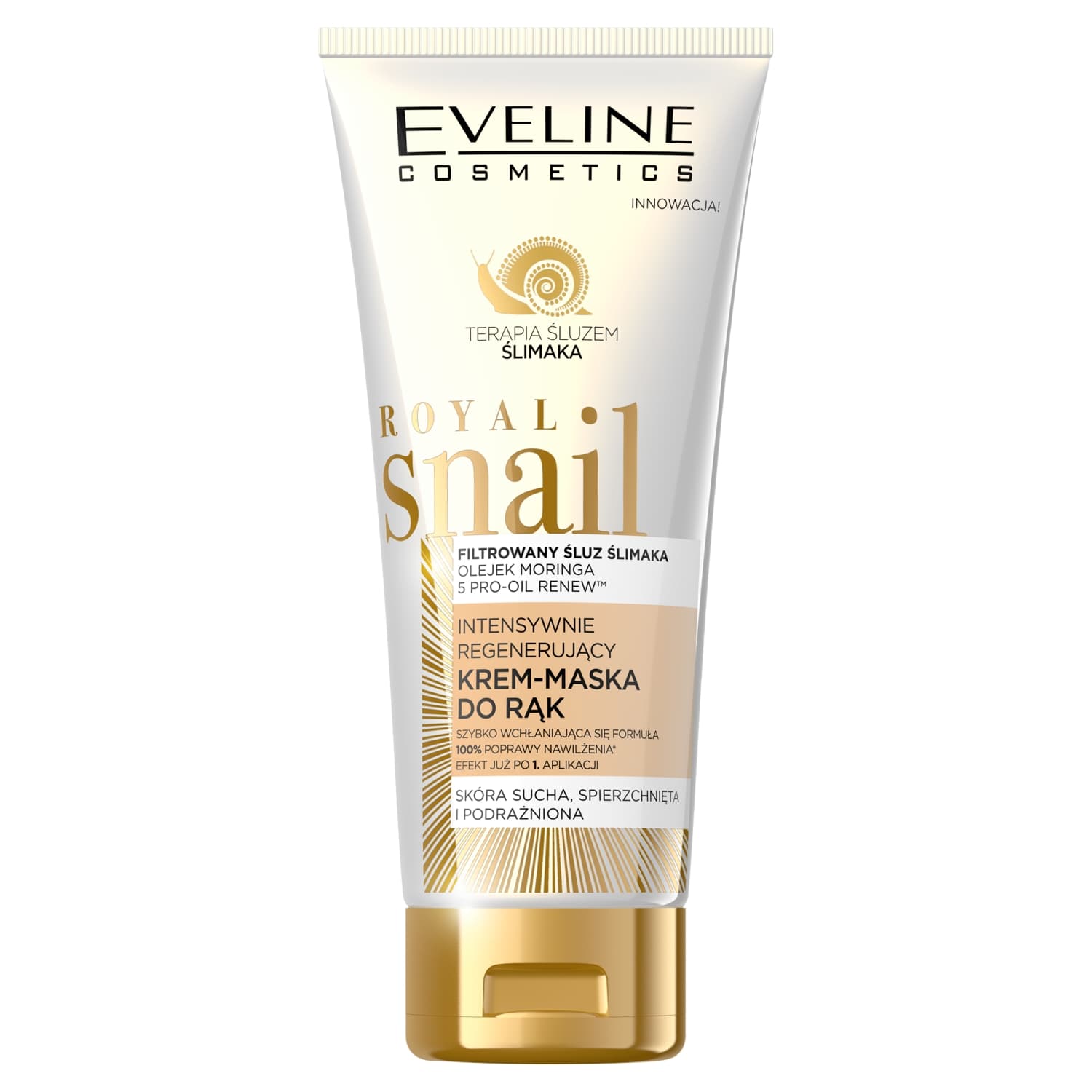 Cosmetics Royal Snail Intensywnie regenerujący krem-maska do rąk