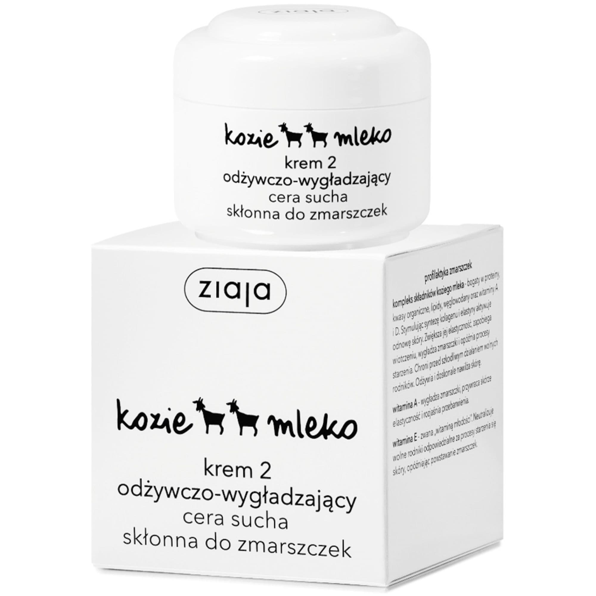 Kozie mleko Krem 2 odżywczo-wygładzający