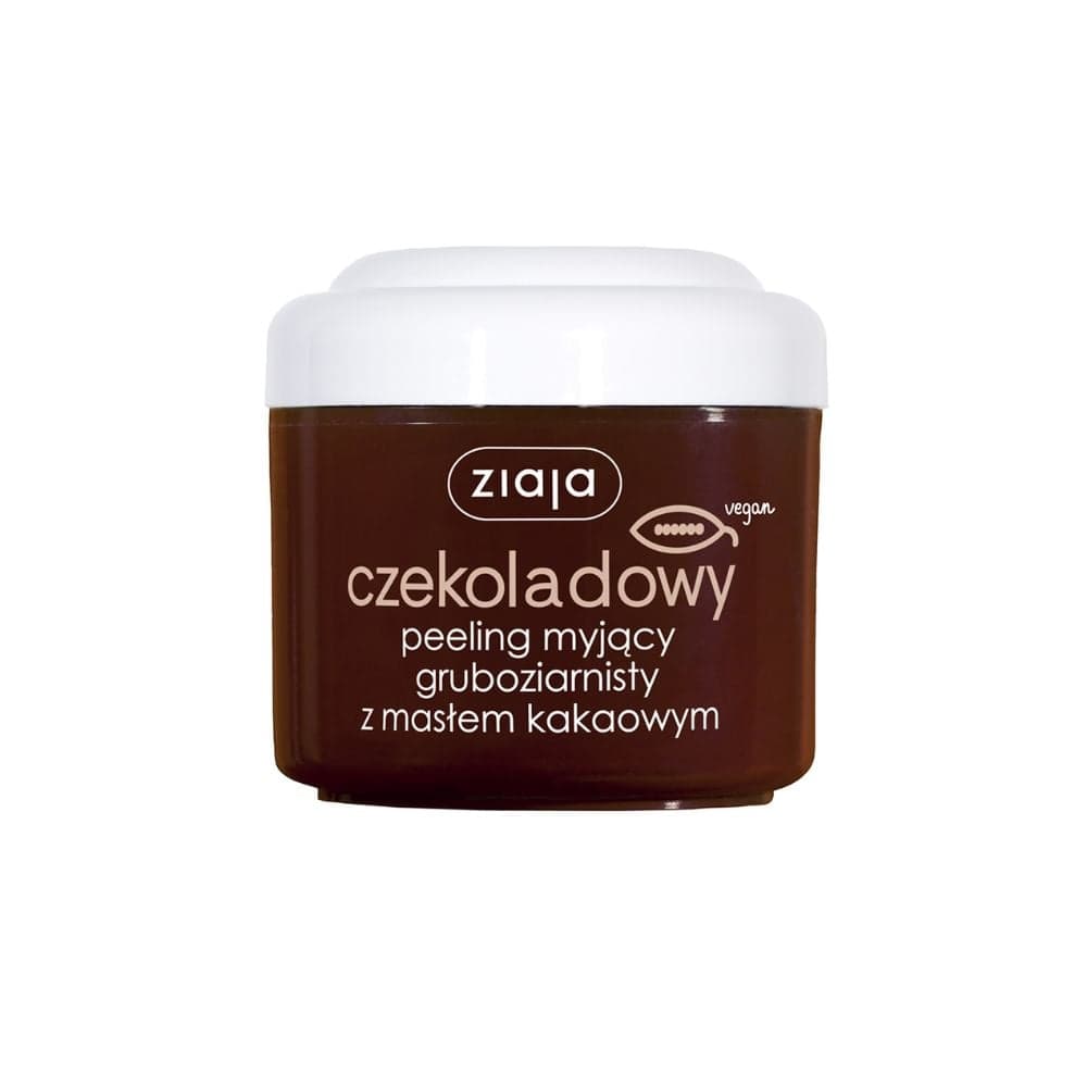 Masło Kakaowe czekoladowy peeling myjący gruboziarnisty