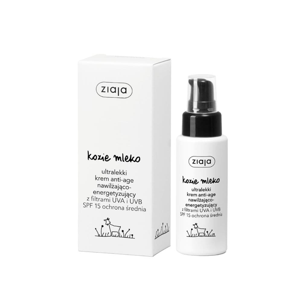 Kozie Mleko ultralekki krem anti-age spf15