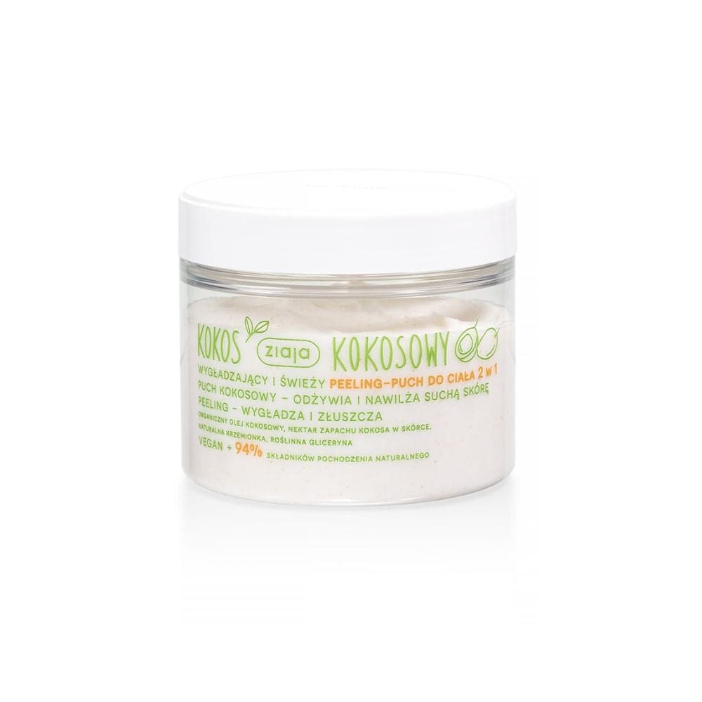 Kokos Kokosowy Peeling-puch do ciała 2w1