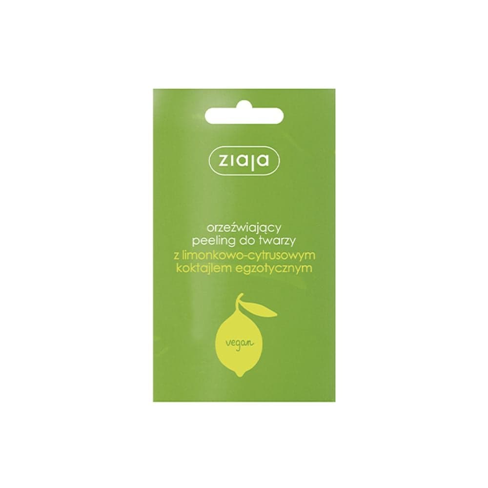 Peeling do twarzy limonkowo-cytrusowy