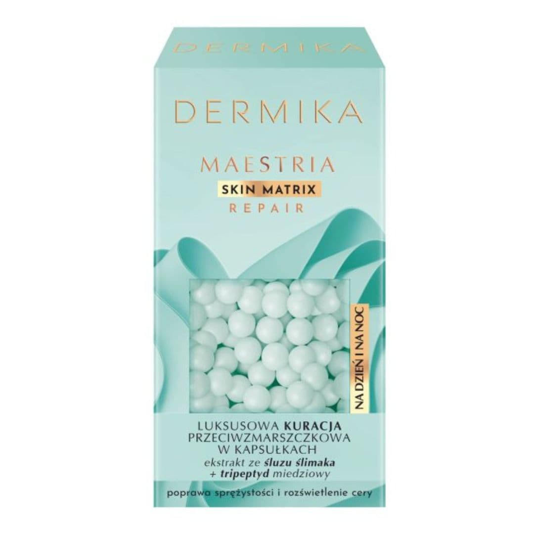 Maestria kuracja przeciwzmarszczkowa w kapsułkach na dzień i na noc