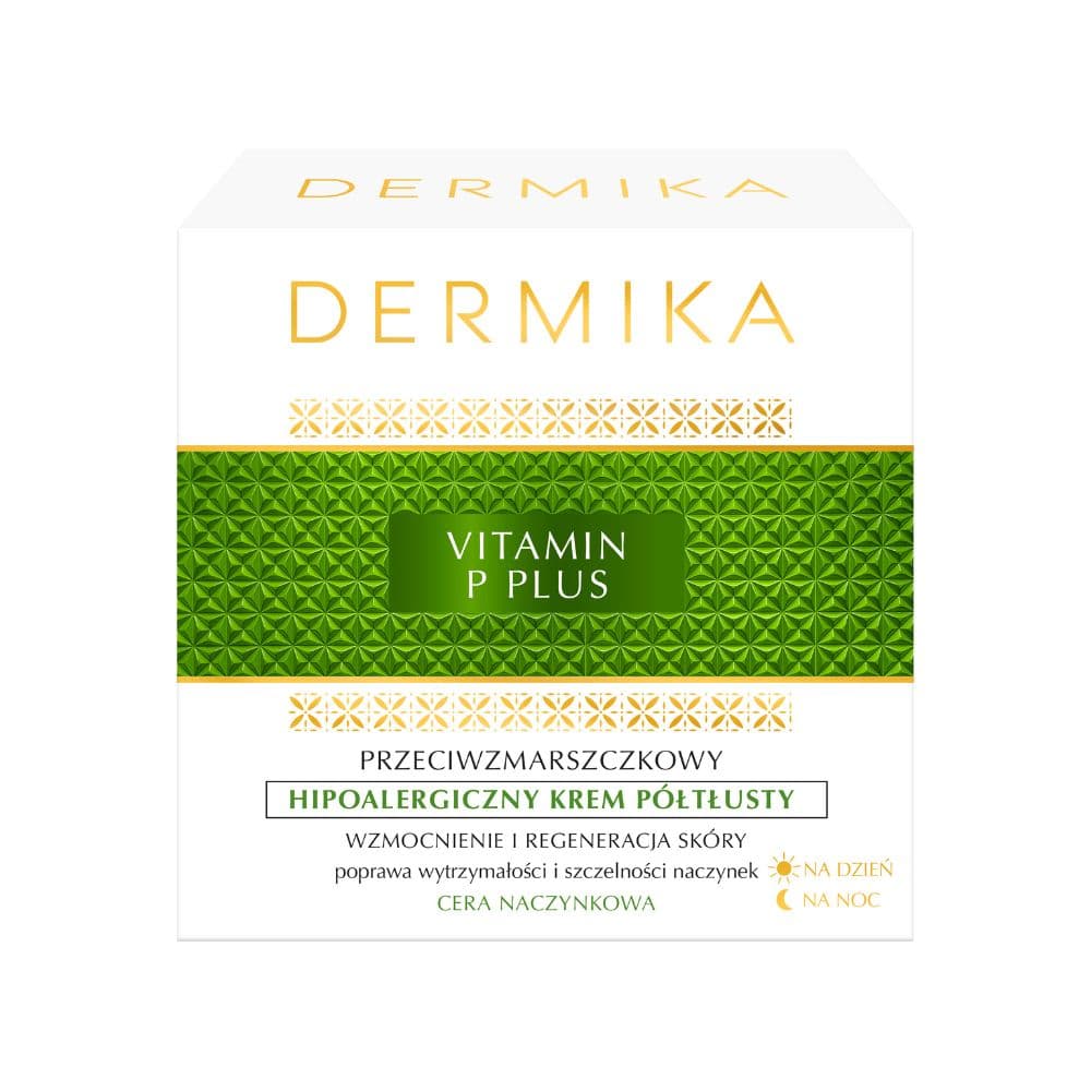 Vitamin P Plus Przeciwzmarszczkowy krem półtłusty