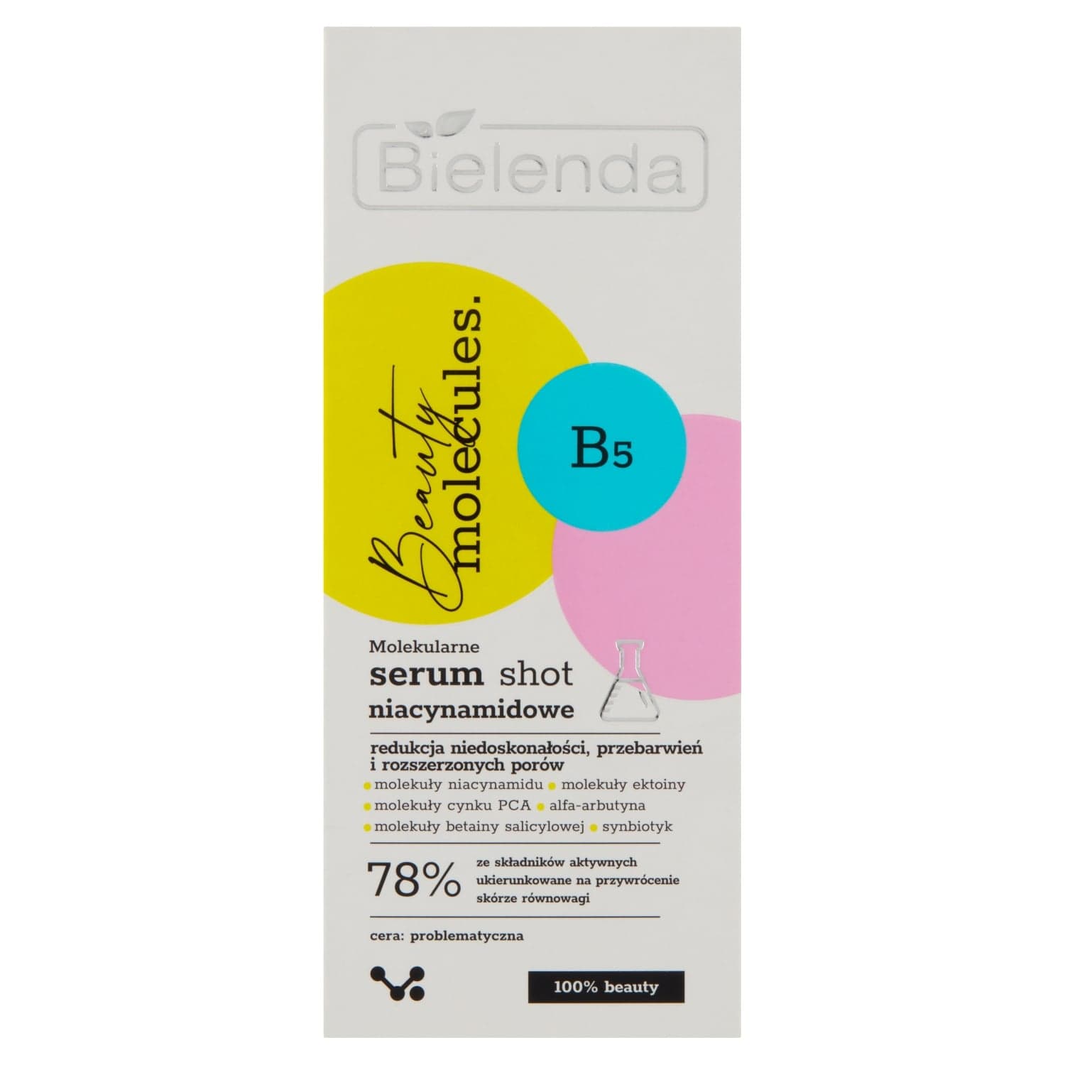 Beauty Molecules Molekularne serum shot niacynamidowe