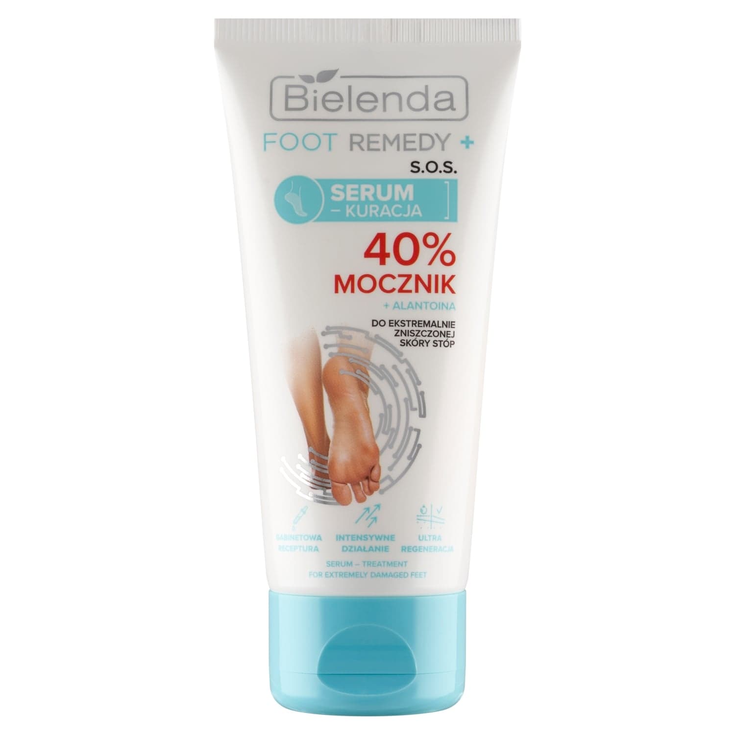 S.O.S. Serum - kuracja do ekstremalnie zniszczonej skóry stóp 40% mocznik