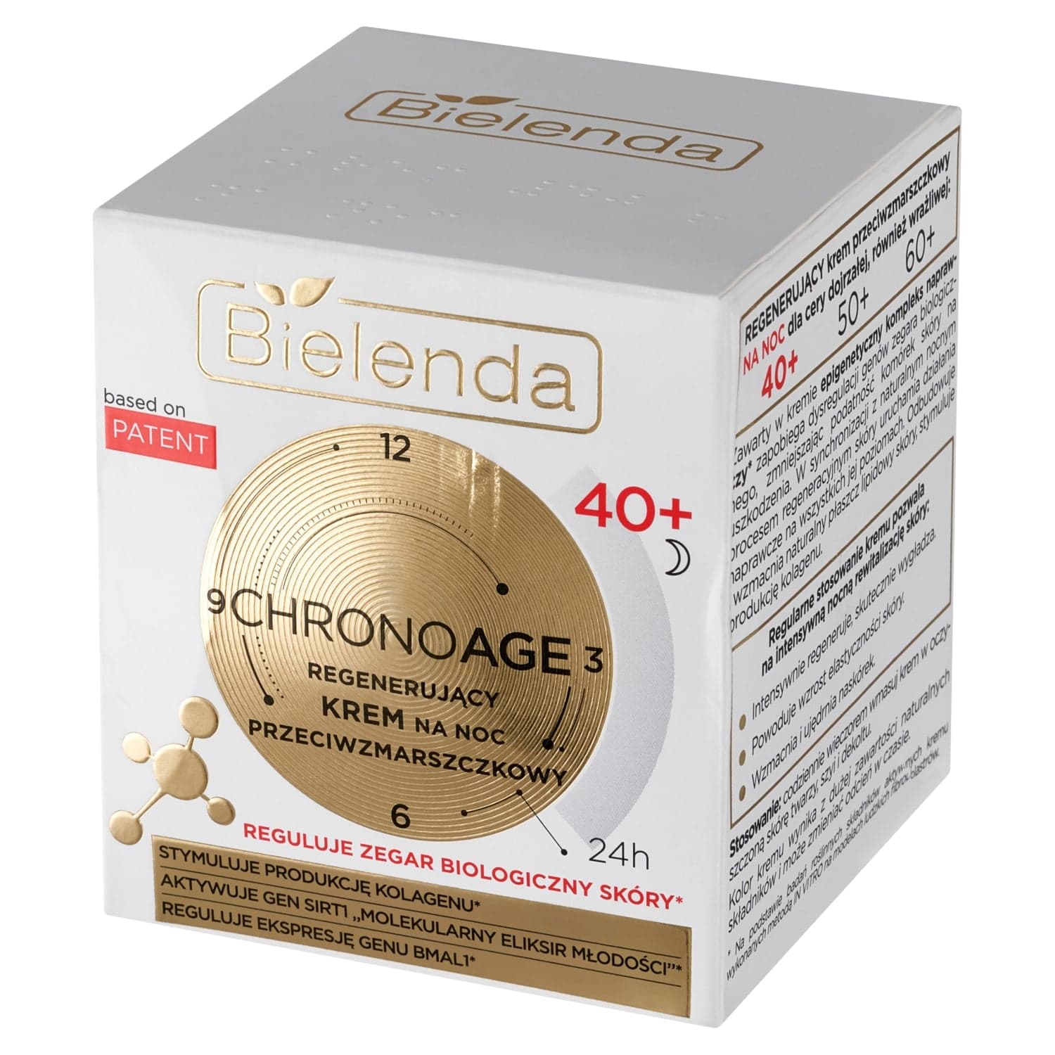 Chrono Age 40+ Regenerujący krem na noc przeciwzmarszczkowy