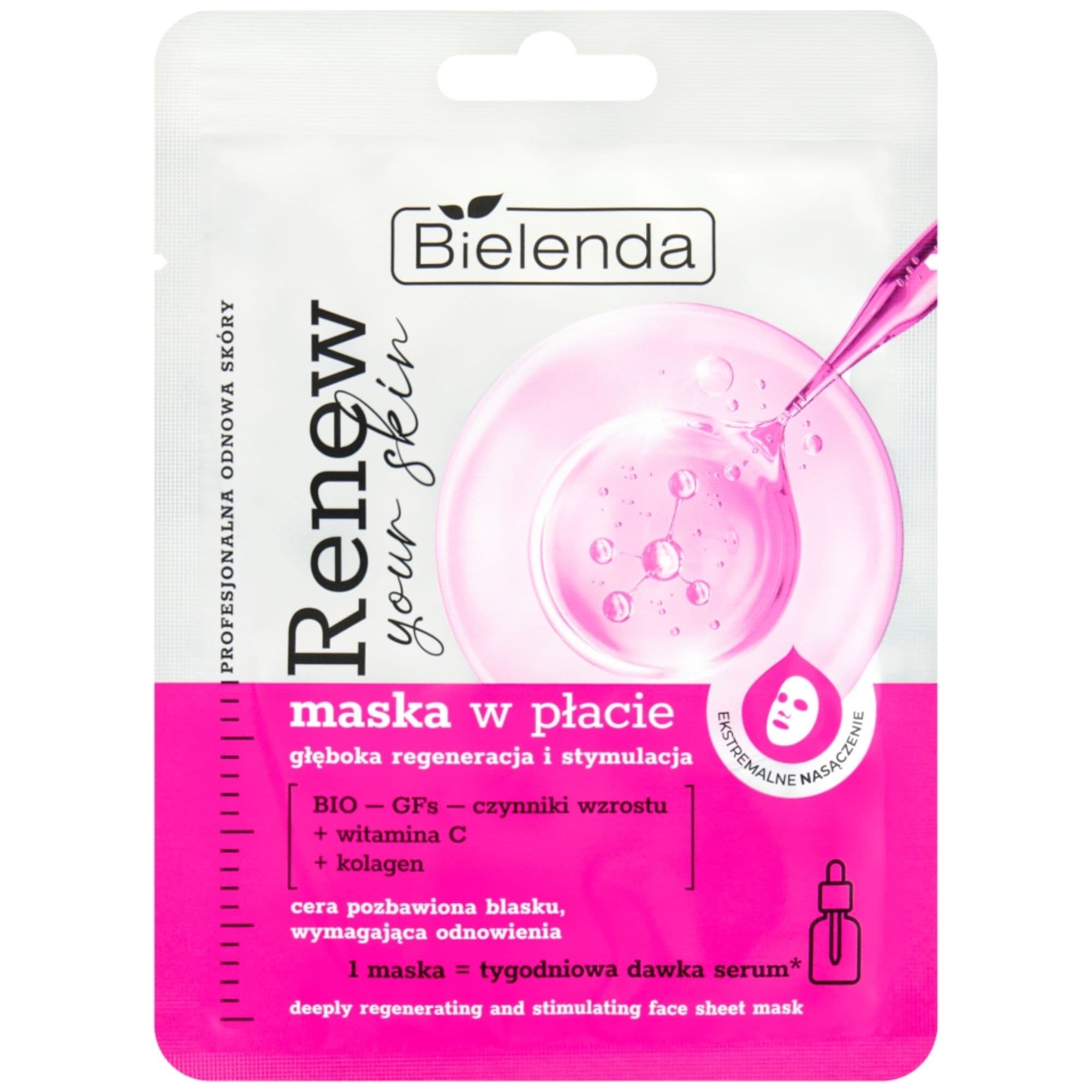 maska w płacie regeneracyjna