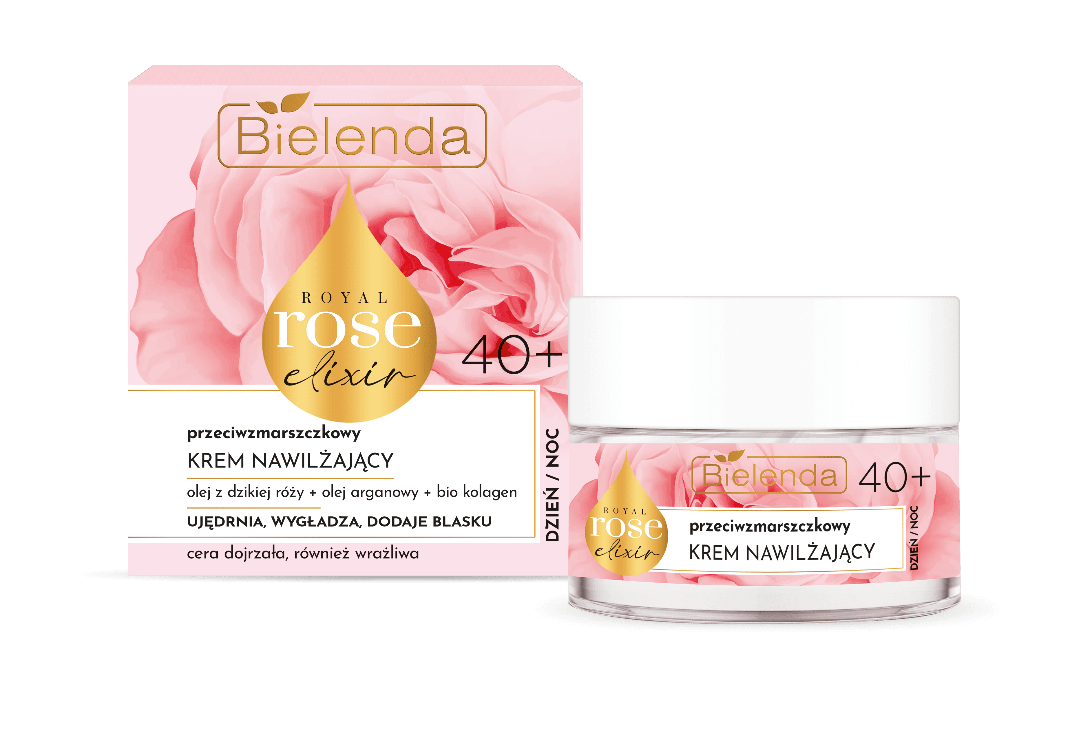 ROYAL ROSE ELIXIR Przeciwzmarszczkowy krem nawilżający 40+ dzień/noc