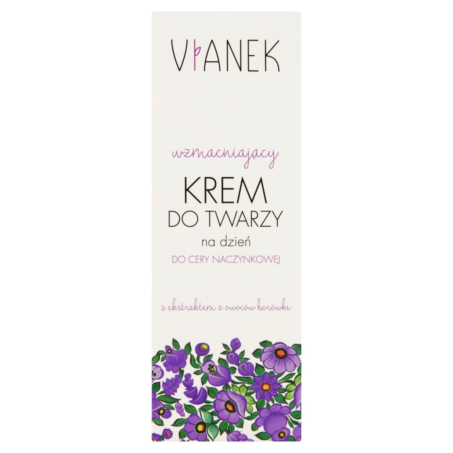 Wzmacniający krem do twarzy na dzień