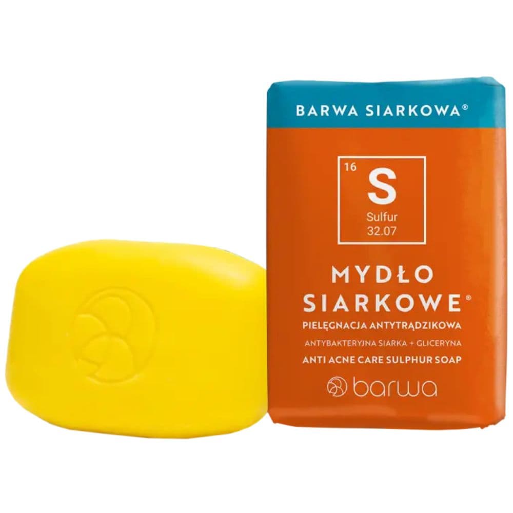 Siarkowa mydło siarkowe pielęgnacja antytrądzikowa