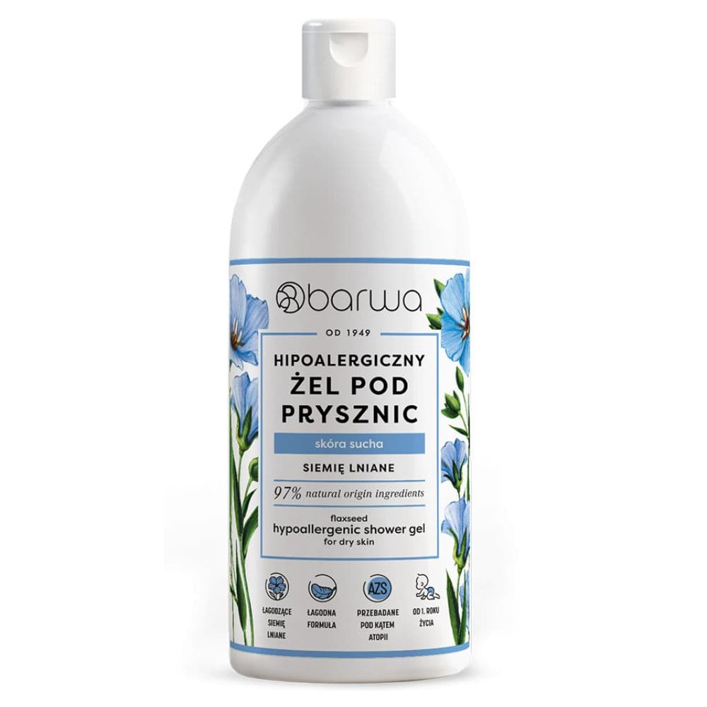 hipoalergiczny żel pod prysznic do skóry suchej