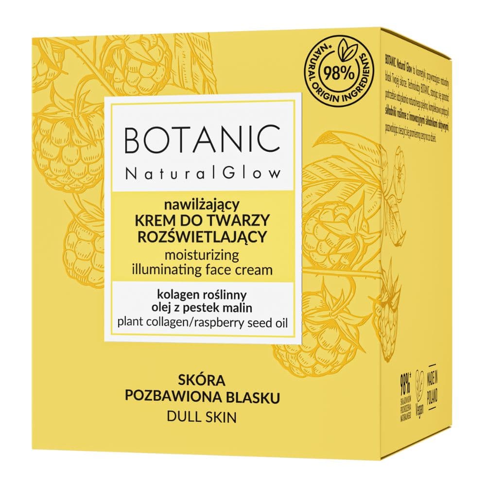 Natural Glow nawilżający krem do twarzy rozświetlający